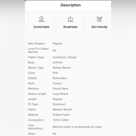 Women's Gray and Red Floral Sleeve Top - Picture 9 of 9